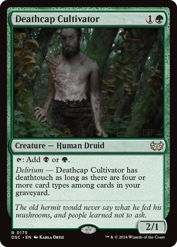 Deathcap Cultivator [Duskmourn: House of Horror Commander] MTG Single Magic: The Gathering    | Red Claw Gaming