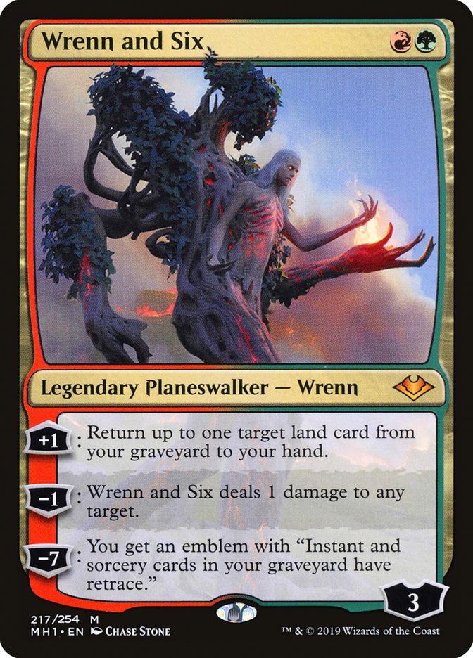 Wrenn and Six [Modern Horizons] MTG Single Magic: The Gathering    | Red Claw Gaming