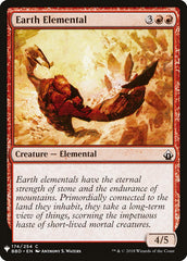 Earth Elemental [Mystery Booster] MTG Single Magic: The Gathering    | Red Claw Gaming