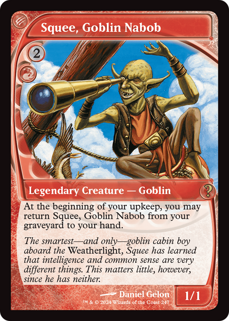 Squee, Goblin Nabob (Future Sight) [Mystery Booster 2] MTG Single Magic: The Gathering    | Red Claw Gaming