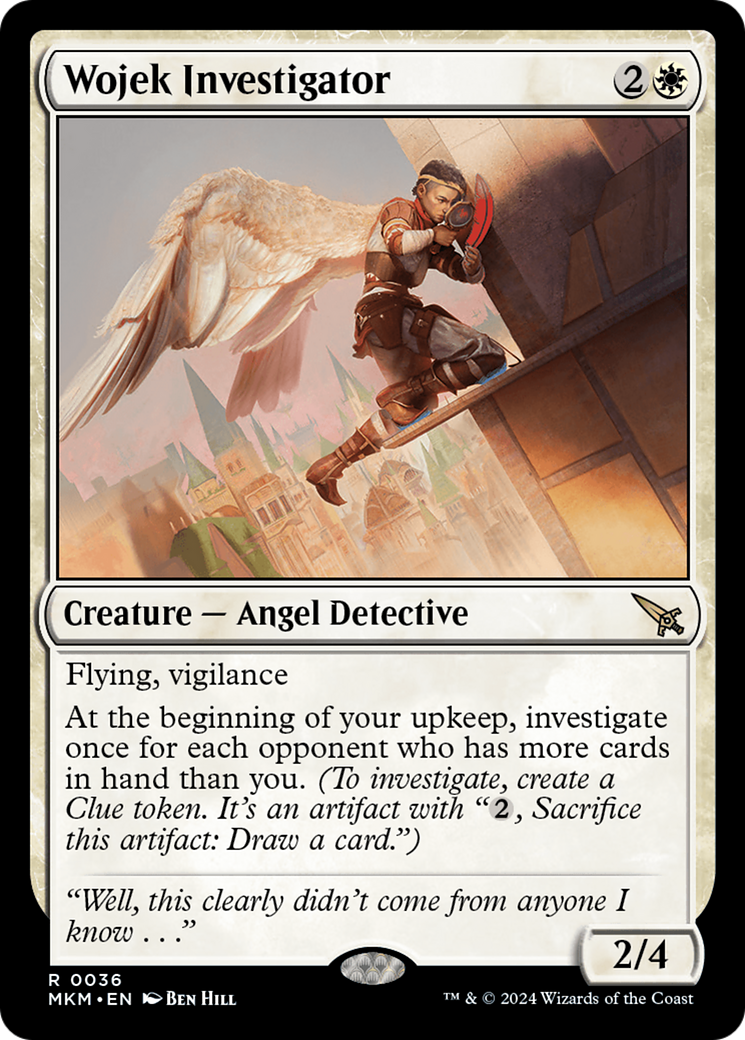 Wojek Investigator (Red) [Murders at Karlov Manor] MTG Single Magic: The Gathering    | Red Claw Gaming