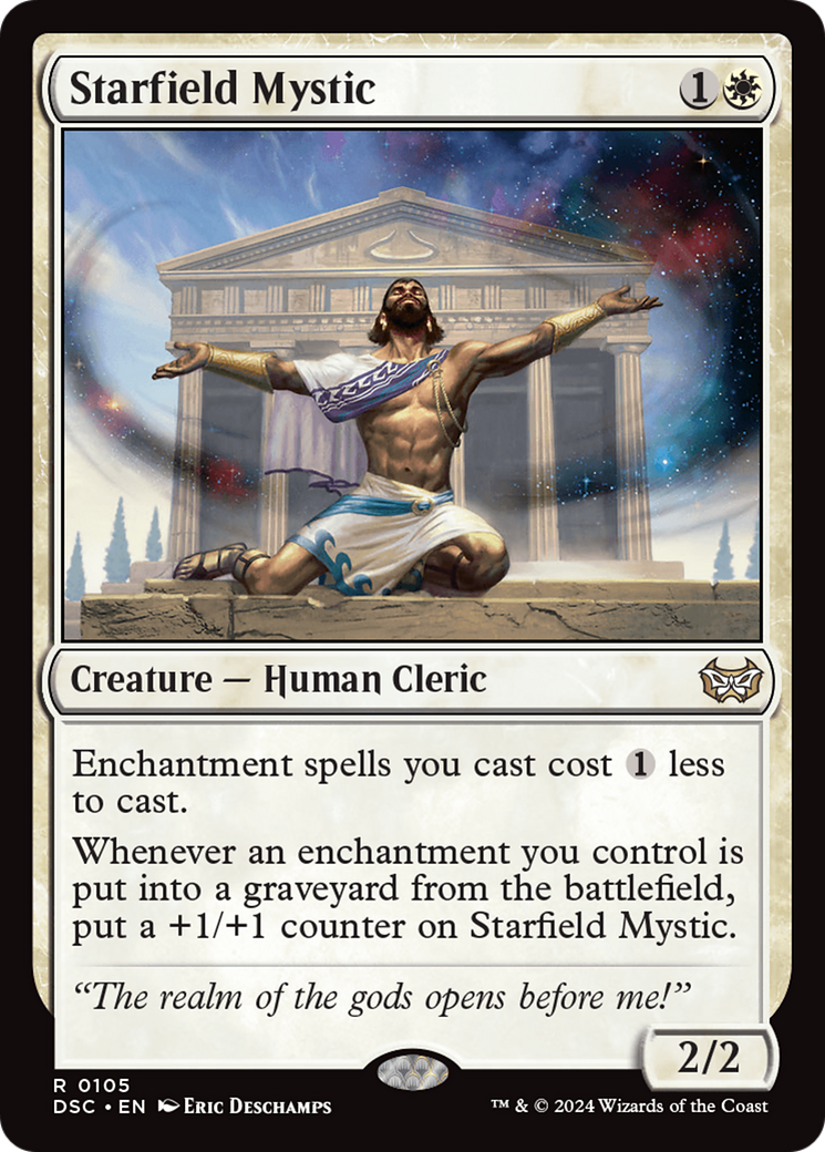 Starfield Mystic [Duskmourn: House of Horror Commander] MTG Single Magic: The Gathering    | Red Claw Gaming