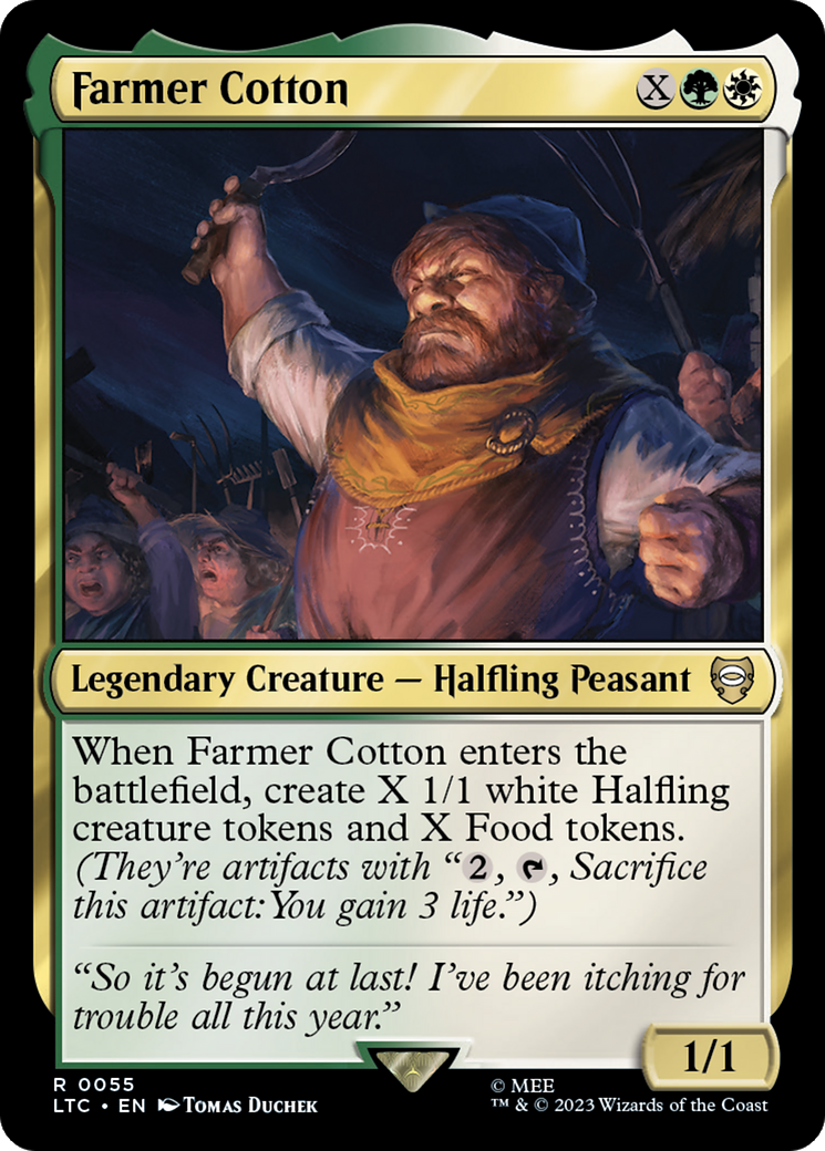 Farmer Cotton [The Lord of the Rings: Tales of Middle-Earth Commander] MTG Single Magic: The Gathering | Red Claw Gaming