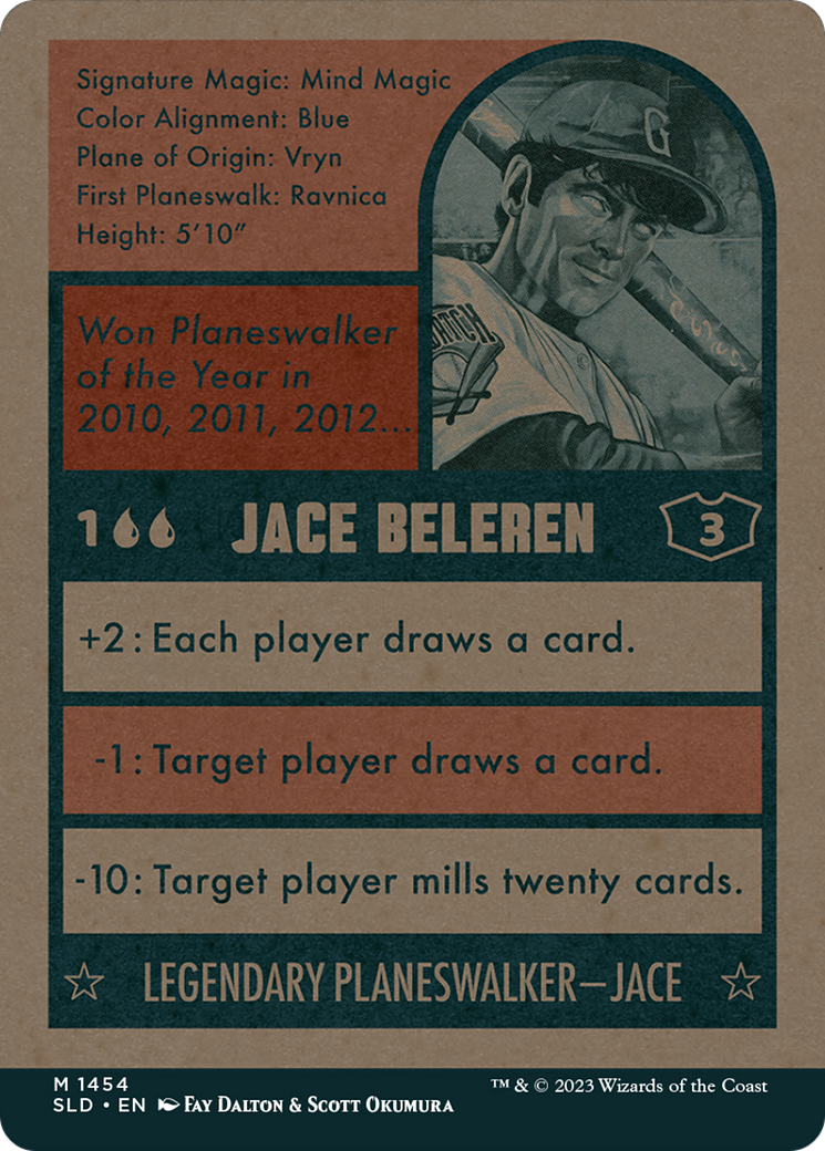 Jace Beleren [Secret Lair Drop Series] MTG Single Magic: The Gathering    | Red Claw Gaming