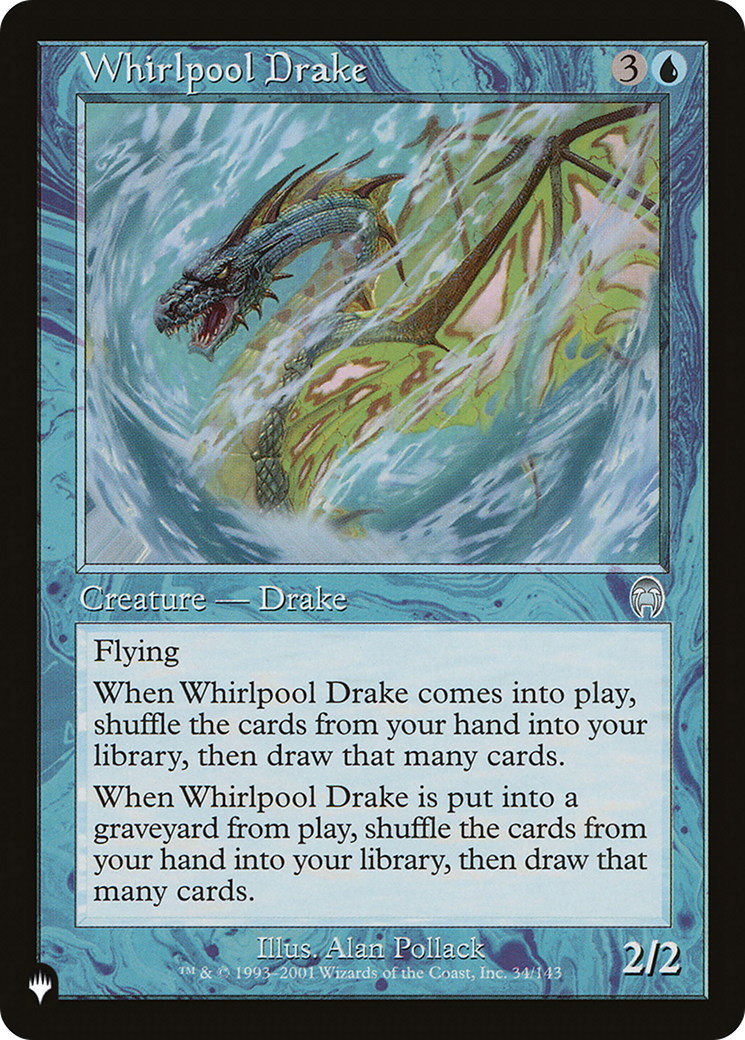 Whirlpool Drake [The List Reprints] MTG Single Magic: The Gathering    | Red Claw Gaming