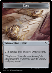 Thopter (0020) // Clue (0018) Double-Sided Token [Murders at Karlov Manor Tokens] MTG Single Magic: The Gathering    | Red Claw Gaming