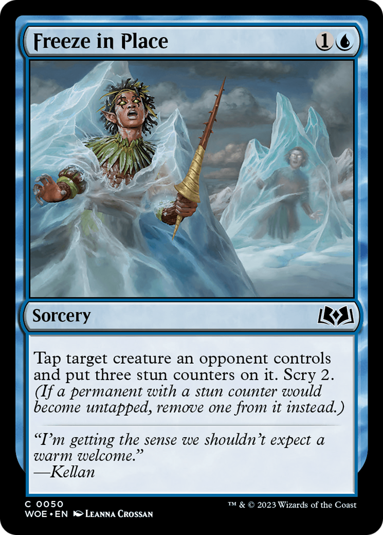 Freeze in Place [Wilds of Eldraine] MTG Single Magic: The Gathering    | Red Claw Gaming