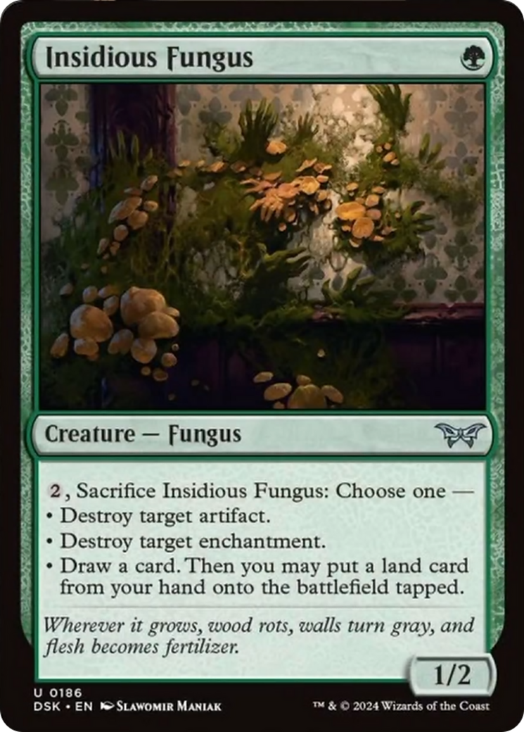 Insidious Fungus [Duskmourn: House of Horror] MTG Single Magic: The Gathering    | Red Claw Gaming