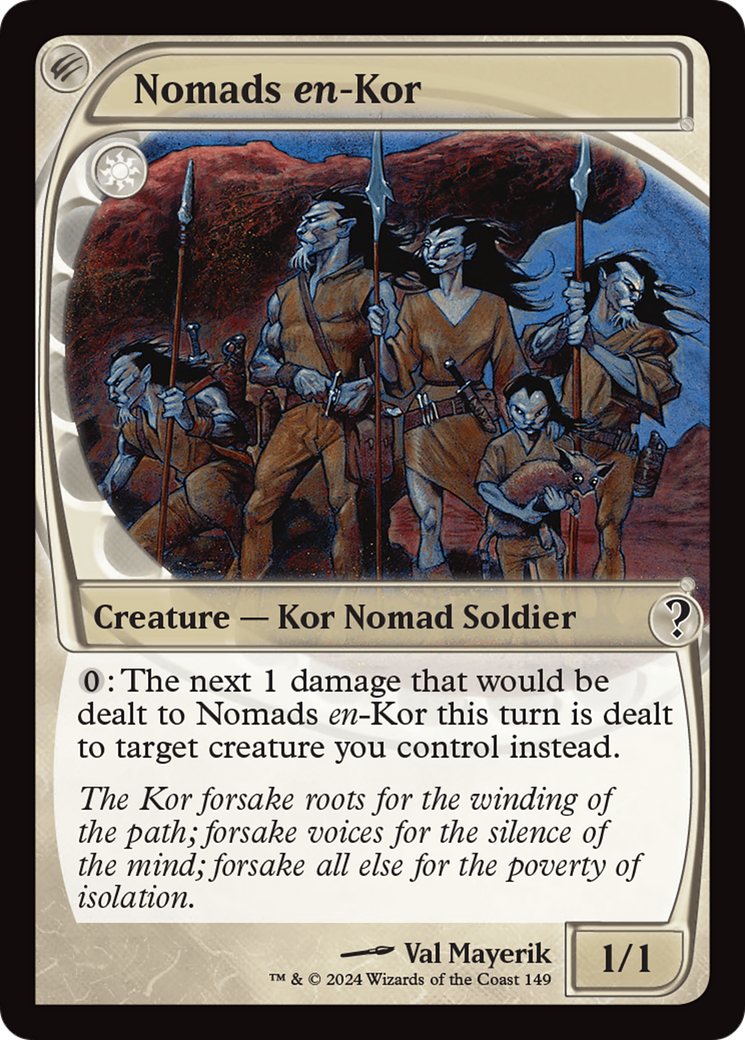 Nomads en-Kor (Future Sight) [Mystery Booster 2] MTG Single Magic: The Gathering    | Red Claw Gaming