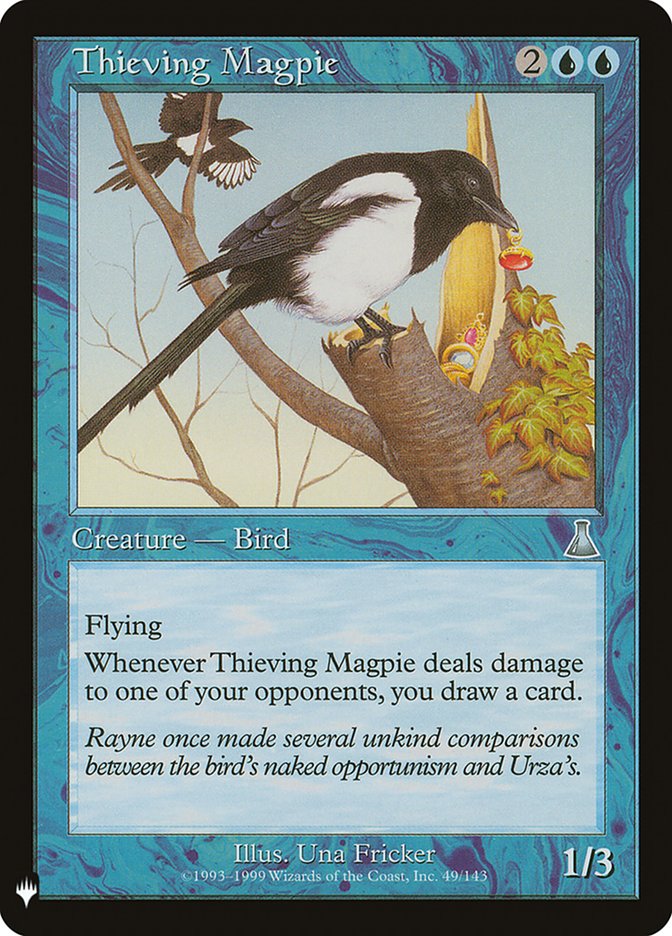 Thieving Magpie [Mystery Booster] MTG Single Magic: The Gathering | Red Claw Gaming