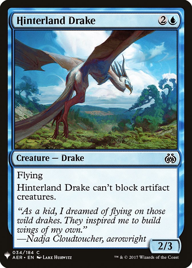 Hinterland Drake [Mystery Booster] MTG Single Magic: The Gathering    | Red Claw Gaming