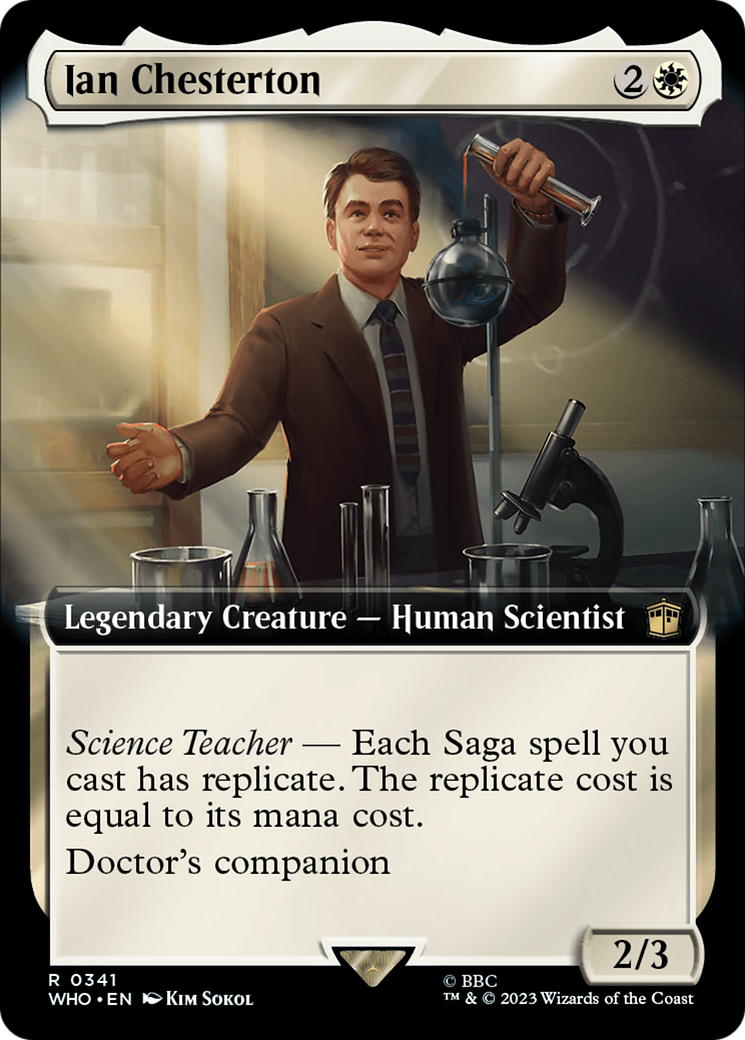 Ian Chesterton (Extended Art) [Doctor Who] MTG Single Magic: The Gathering    | Red Claw Gaming