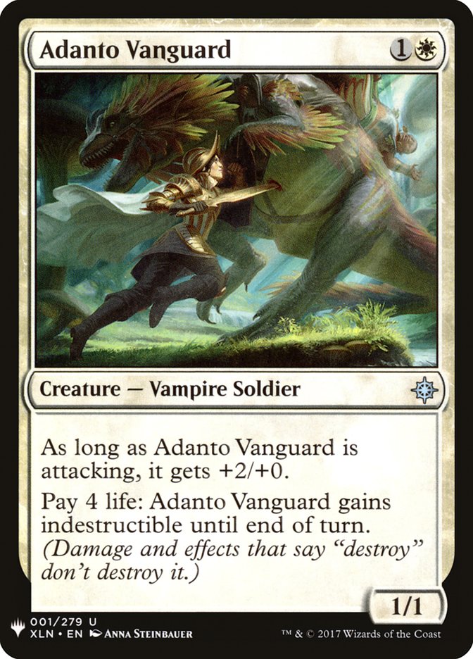 Adanto Vanguard [Mystery Booster] MTG Single Magic: The Gathering    | Red Claw Gaming