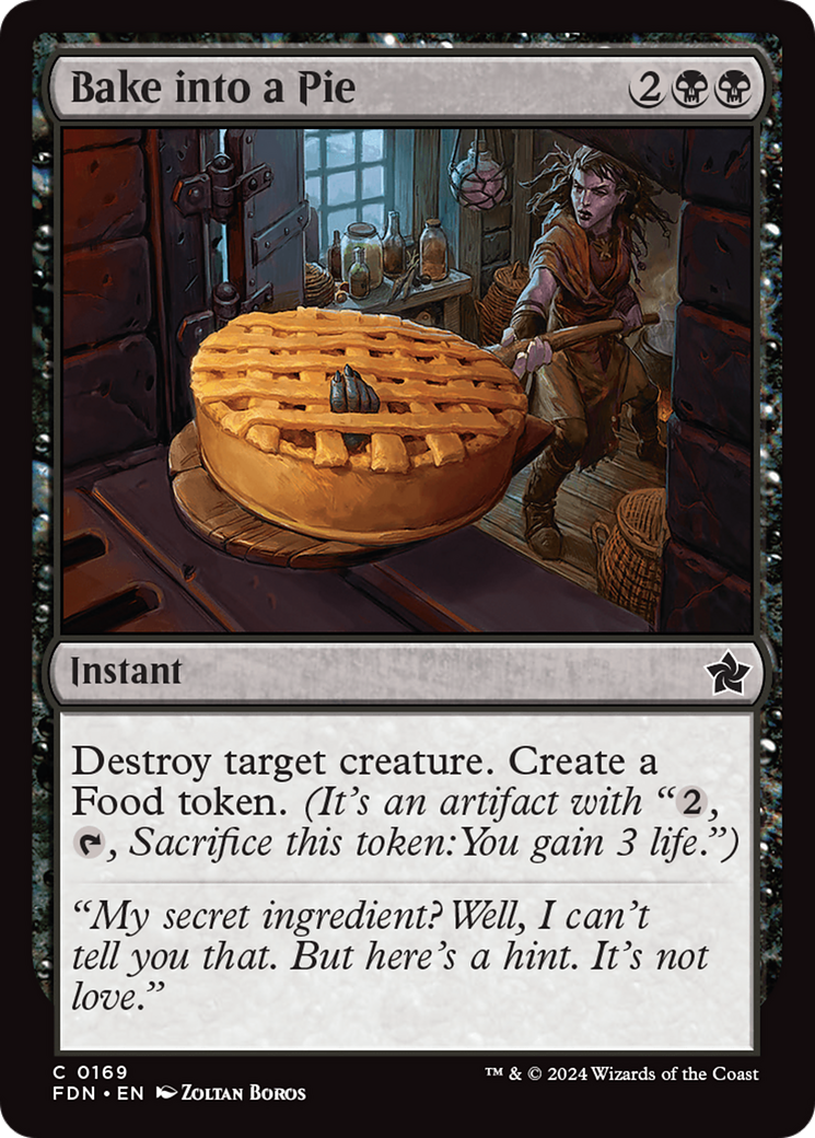 Bake into a Pie [Foundations] MTG Single Magic: The Gathering | Red Claw Gaming