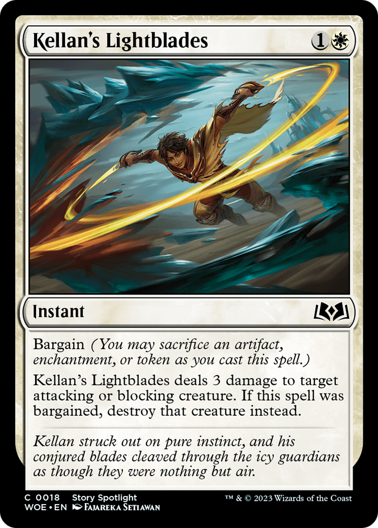 Kellan's Lightblades [Wilds of Eldraine] MTG Single Magic: The Gathering    | Red Claw Gaming