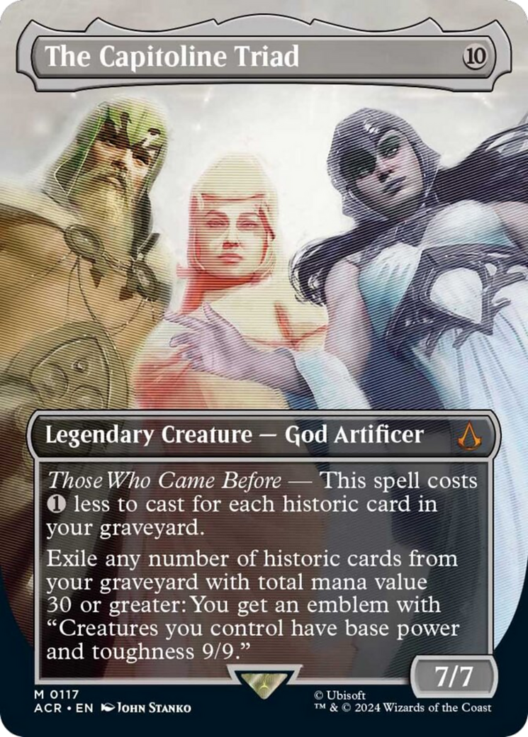 The Capitoline Triad (Showcase) [Assassin's Creed] MTG Single Magic: The Gathering    | Red Claw Gaming