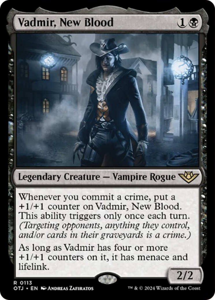 Vadmir, New Blood [Outlaws of Thunder Junction] MTG Single Magic: The Gathering    | Red Claw Gaming