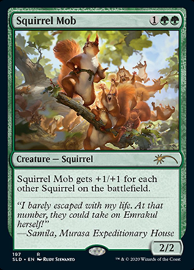 Squirrel Mob [Secret Lair Drop Series] MTG Single Magic: The Gathering    | Red Claw Gaming