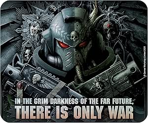 THERE IS ONLY WAR MOUSE PAD Citadel Games Workshop    | Red Claw Gaming