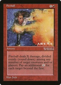 Fireball (Oversized) [Oversize Cards] MTG Single Magic: The Gathering    | Red Claw Gaming