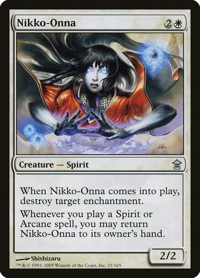 Nikko-Onna [Saviors of Kamigawa] MTG Single Magic: The Gathering    | Red Claw Gaming