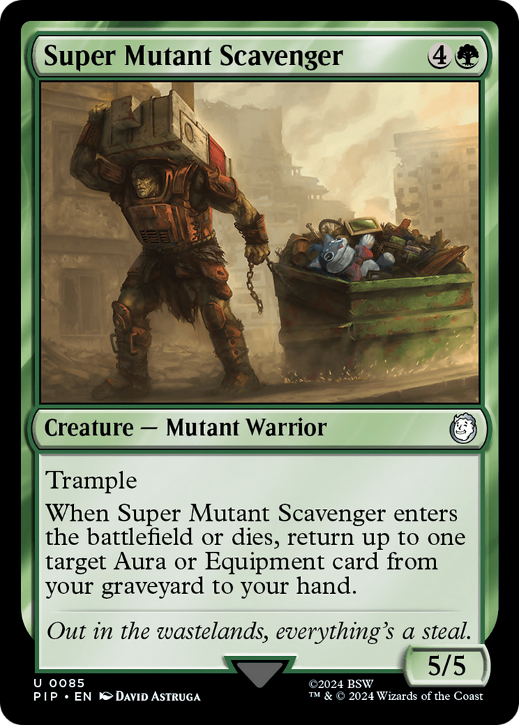 Super Mutant Scavenger [Fallout] MTG Single Magic: The Gathering    | Red Claw Gaming