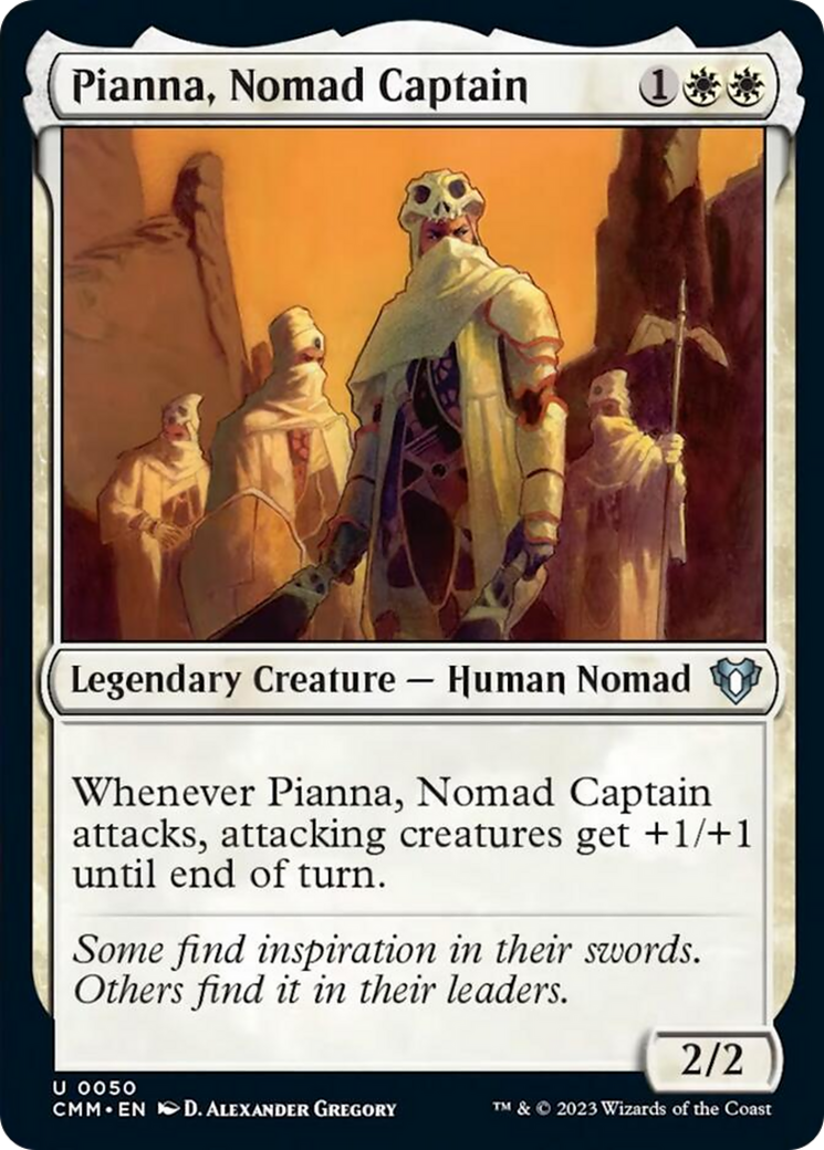 Pianna, Nomad Captain [Commander Masters] MTG Single Magic: The Gathering    | Red Claw Gaming