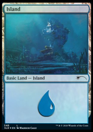 Island (Under the Sea) (548) [Secret Lair Drop Promos] MTG Single Magic: The Gathering    | Red Claw Gaming