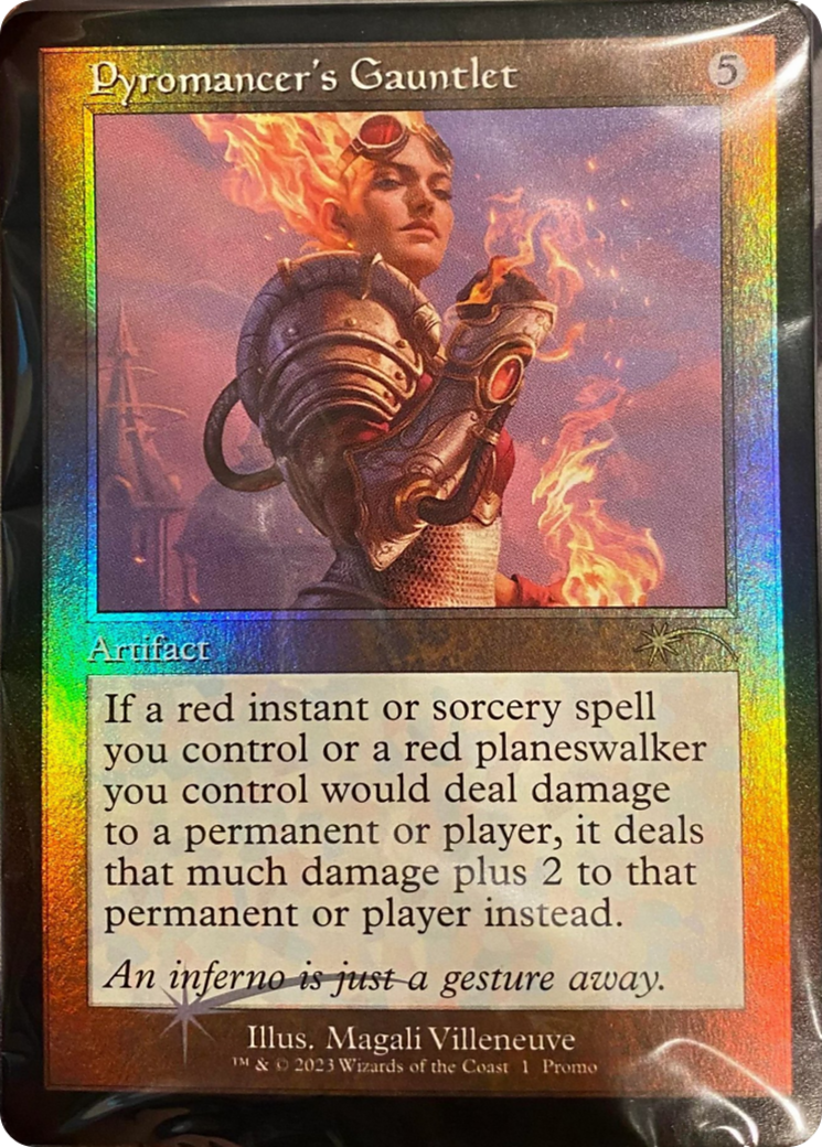 Pyromancer's Gauntlet (Retro) [Media Promos] MTG Single Magic: The Gathering | Red Claw Gaming