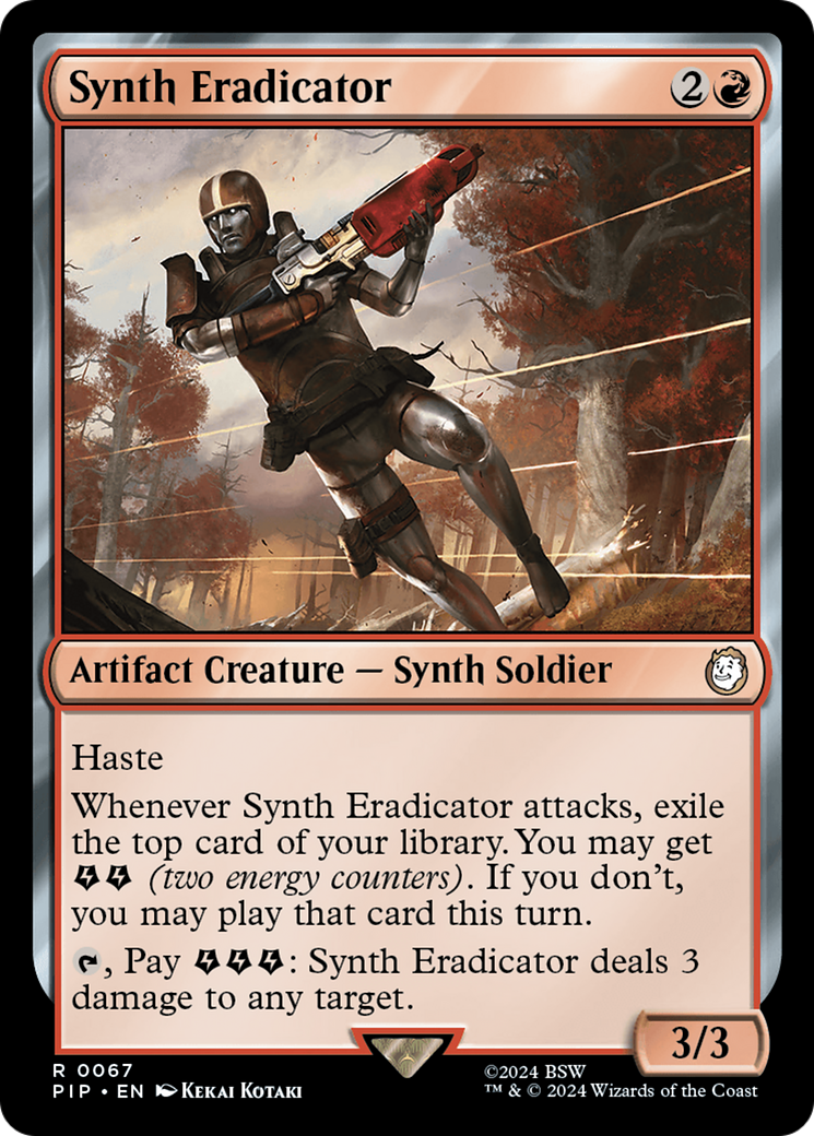 Synth Eradicator [Fallout] MTG Single Magic: The Gathering    | Red Claw Gaming