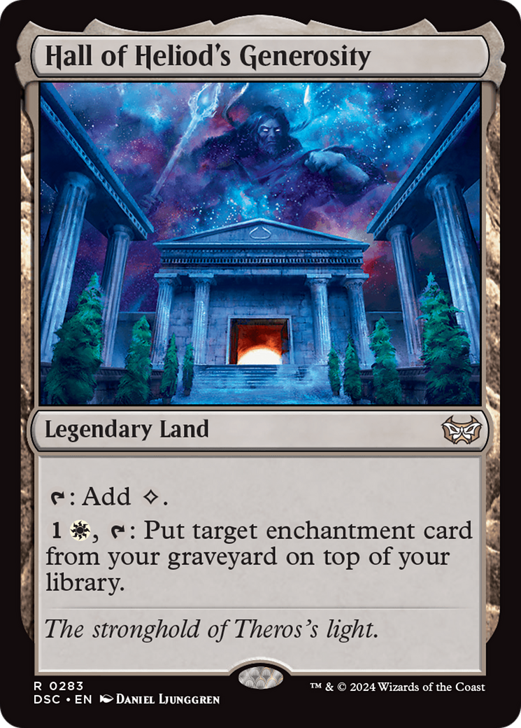 Hall of Heliod's Generosity [Duskmourn: House of Horror Commander] MTG Single Magic: The Gathering    | Red Claw Gaming