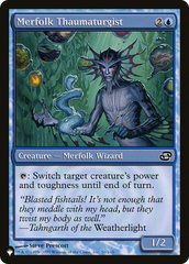 Merfolk Thaumaturgist [The List Reprints] MTG Single Magic: The Gathering    | Red Claw Gaming