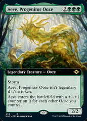 Aeve, Progenitor Ooze (Extended Art) [Modern Horizons 2] MTG Single Magic: The Gathering    | Red Claw Gaming