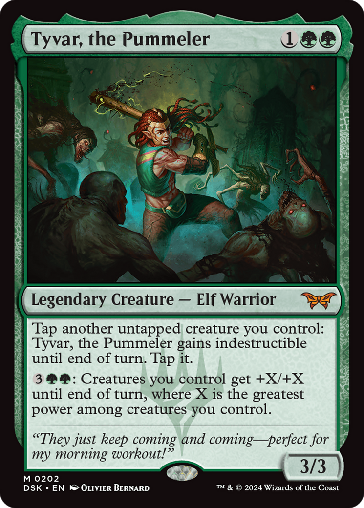 Tyvar, the Pummeler [Duskmourn: House of Horror] MTG Single Magic: The Gathering    | Red Claw Gaming