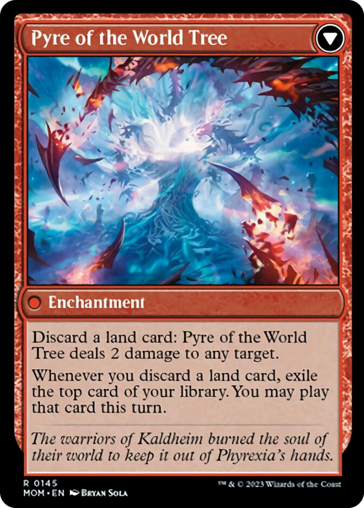 Invasion of Kaldheim // Pyre of the World Tree [March of the Machine] MTG Single Magic: The Gathering    | Red Claw Gaming