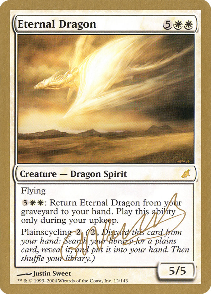 Eternal Dragon (Gabriel Nassif) [World Championship Decks 2004] MTG Single Magic: The Gathering    | Red Claw Gaming