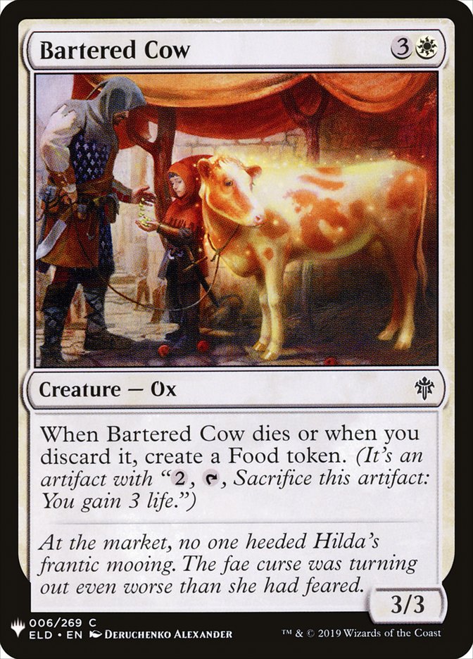 Bartered Cow [Mystery Booster] MTG Single Magic: The Gathering    | Red Claw Gaming