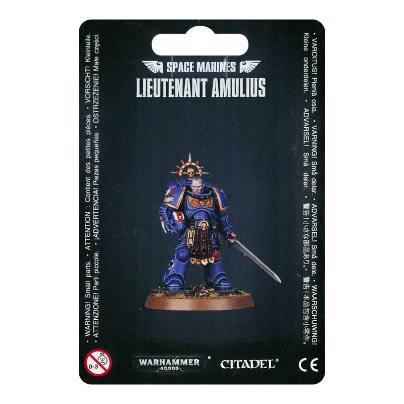 Space Marine Lieutenant Amulius Space Marines Games Workshop    | Red Claw Gaming