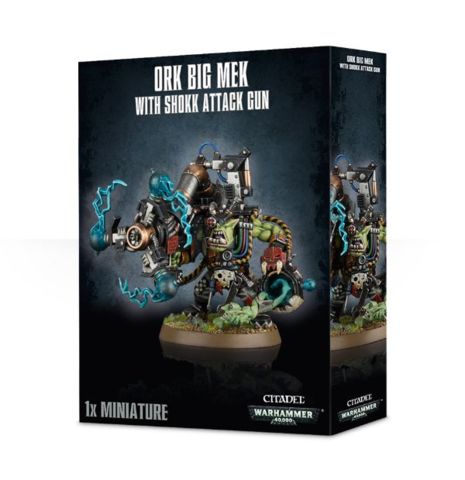 Big Mek with Shokk Attack Gun (Direct) Orks Games Workshop    | Red Claw Gaming