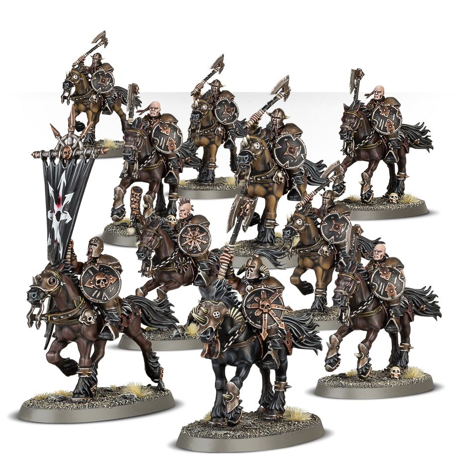 Chaos Marauder Horsemen Miniatures Games Workshop    | Red Claw Gaming