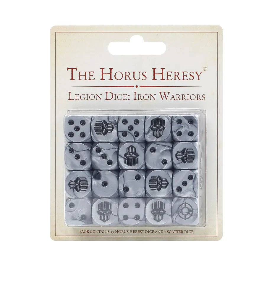 LEGION DICE: IRON WARRIORS Horus Heresy Games Workshop    | Red Claw Gaming