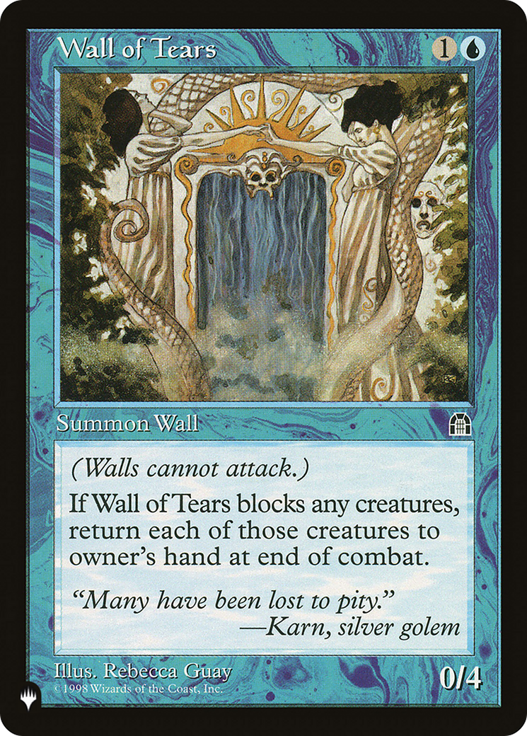 Wall of Tears [The List Reprints] MTG Single Magic: The Gathering    | Red Claw Gaming