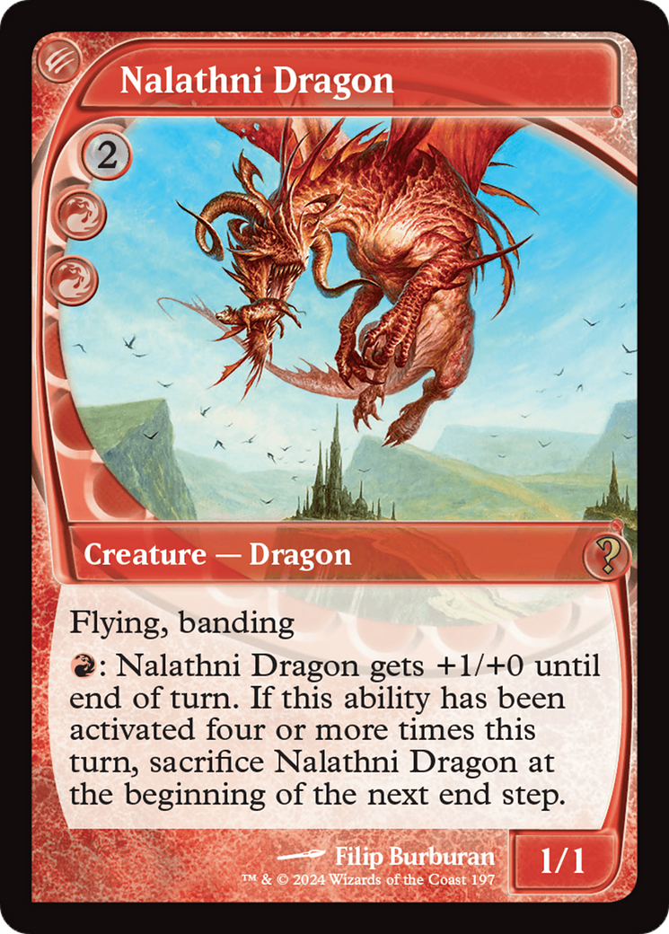 Nalathni Dragon (Future Sight) [Mystery Booster 2] MTG Single Magic: The Gathering    | Red Claw Gaming