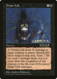 Drain Life (Oversized) [Oversize Cards] MTG Single Magic: The Gathering    | Red Claw Gaming