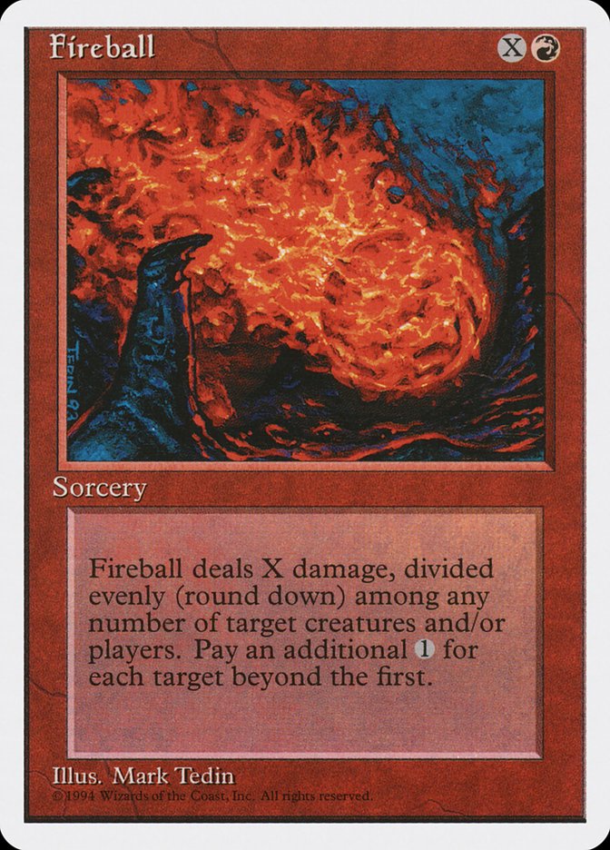 Fireball [Media Promos] MTG Single Magic: The Gathering | Red Claw Gaming