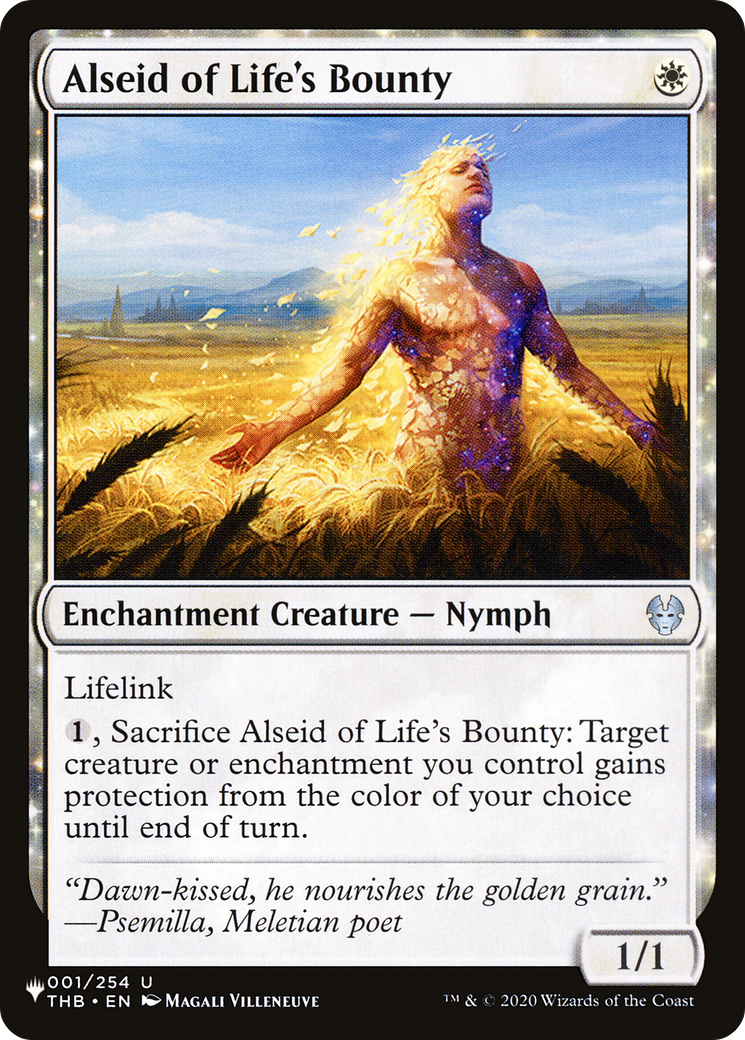 Alseid of Life's Bounty [The List] MTG Single Magic: The Gathering | Red Claw Gaming