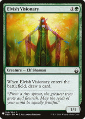 Elvish Visionary [Mystery Booster] MTG Single Magic: The Gathering    | Red Claw Gaming