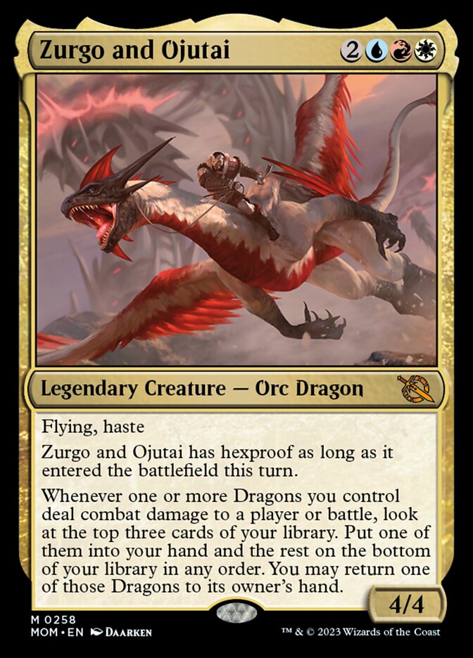 Zurgo and Ojutai [March of the Machine] MTG Single Magic: The Gathering    | Red Claw Gaming