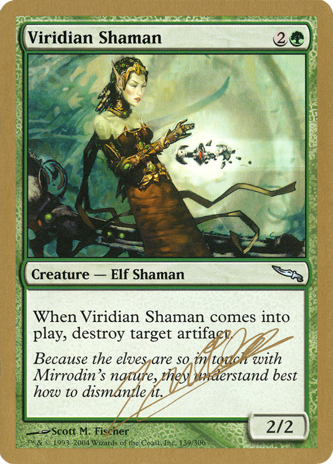 Viridian Shaman (Julien Nuijten) [World Championship Decks 2004] MTG Single Magic: The Gathering    | Red Claw Gaming