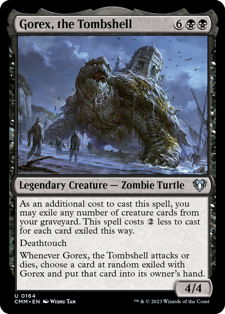 Gorex, the Tombshell [Commander Masters] MTG Single Magic: The Gathering    | Red Claw Gaming